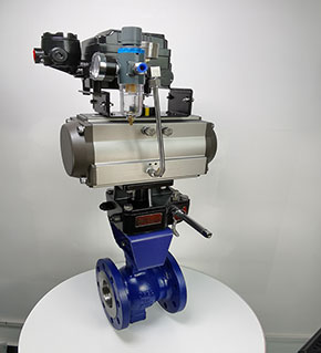 VQ647H-16C氣動V型調(diào)節(jié)球閥鑄鋼氣動V型調(diào)節(jié)球閥-帶
