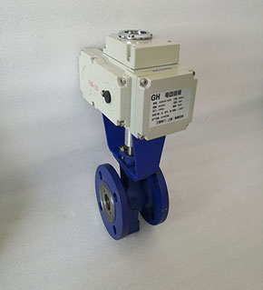 VQ947Y-16C電動法蘭V型球閥-電動調(diào)節(jié)法蘭球閥-電動