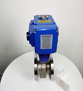 VQ947H-16P電動(dòng)V型調(diào)節(jié)球閥-不銹鋼電動(dòng)V型球閥